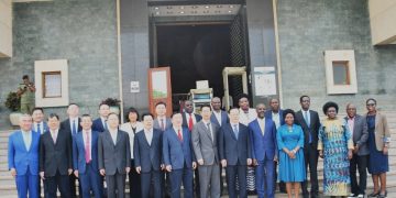 High-level Chinese delegation in historic visit to Parliament